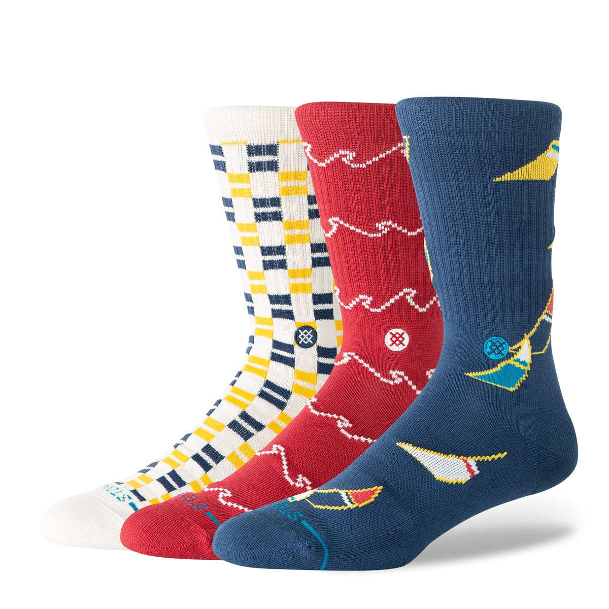 Stance | Regatta Crew Sock 3 Pack Multi