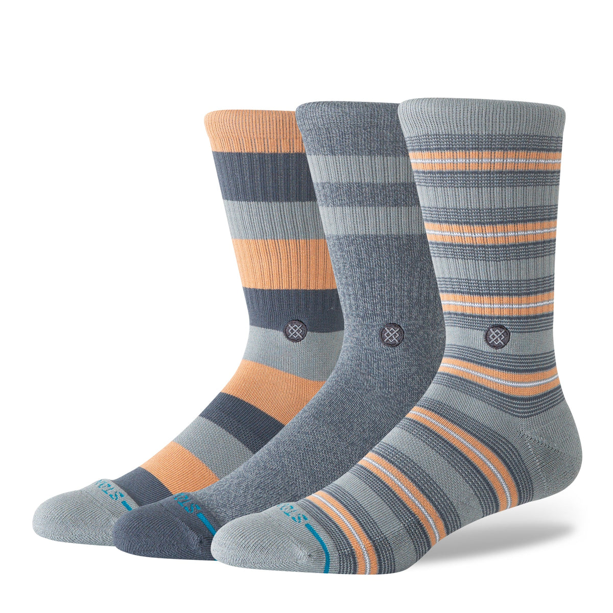 Stance | Sabot Crew Sock 3 Pack Grey