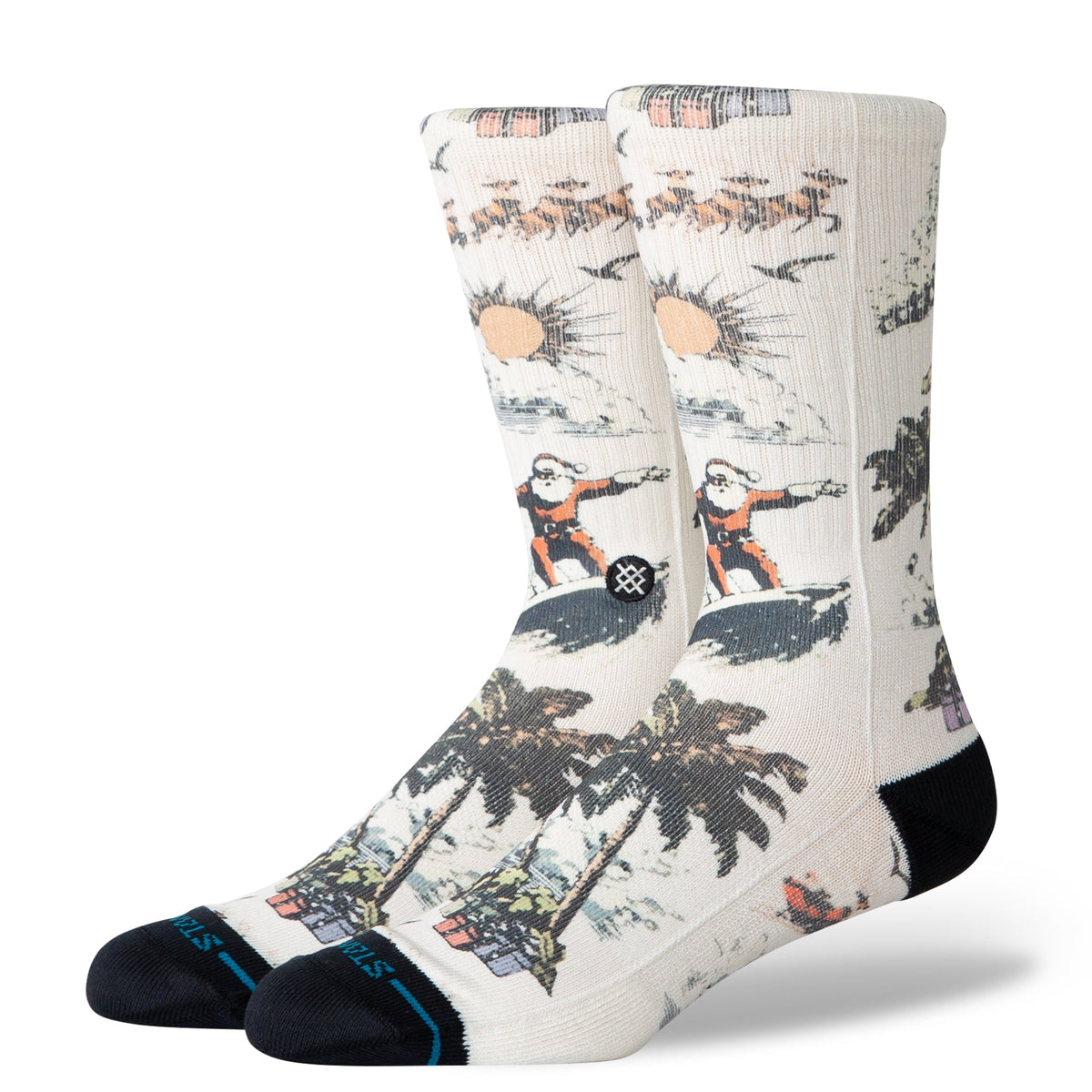 Stance | San O Claus Crew Sock Cream
