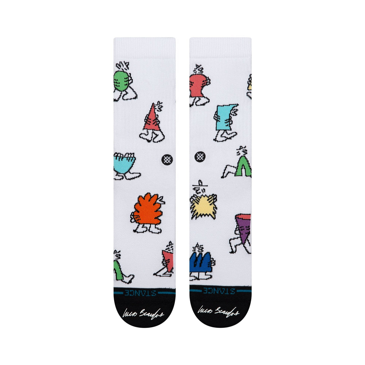 Stance | Shape Shifter Crew Sock White