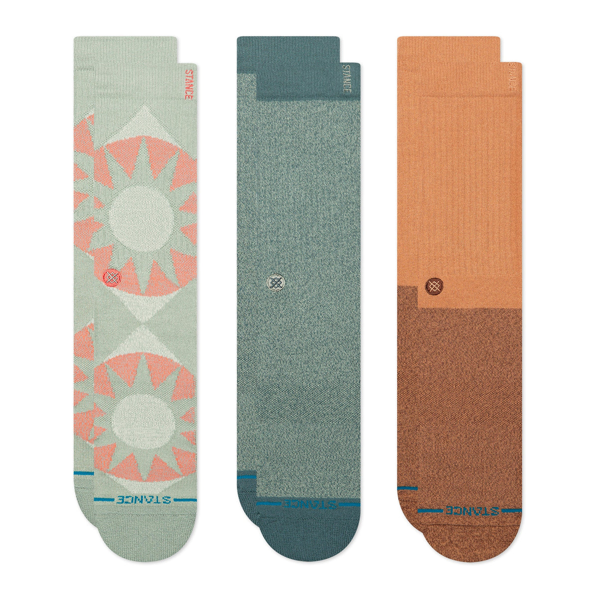 SUNNYVILLE CREW SOCK 3 PACK
