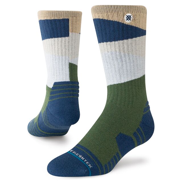 Stance Barrier Hike Crew Sock Multi