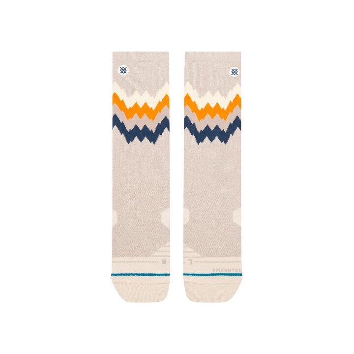 Stance Thompson Hike Crew Sock Oatmeal Heather