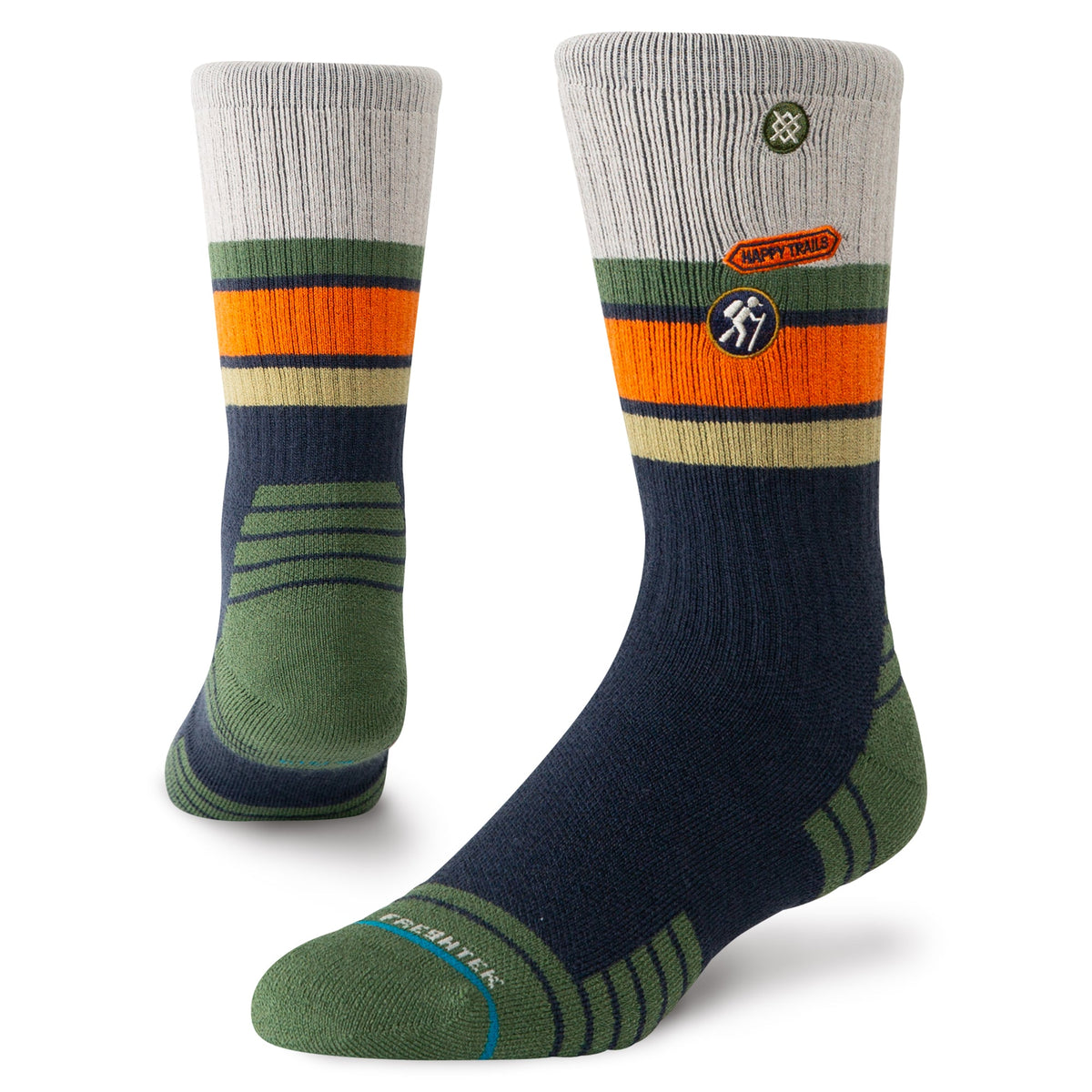 Stance | Happy Trails Hike Crew Sock Multi