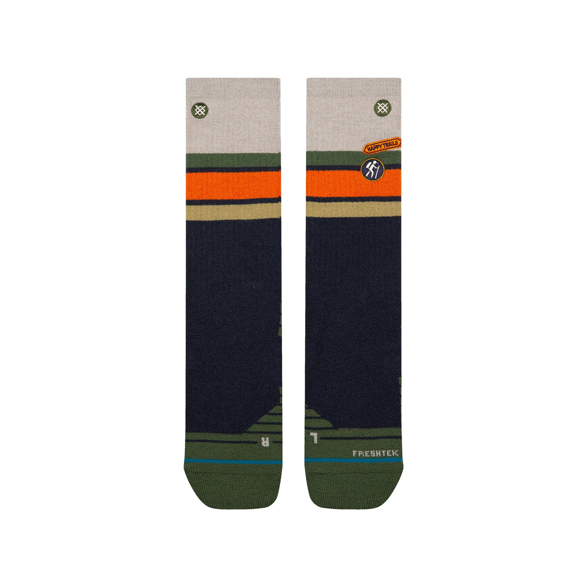 Stance | Happy Trails Hike Crew Sock Multi