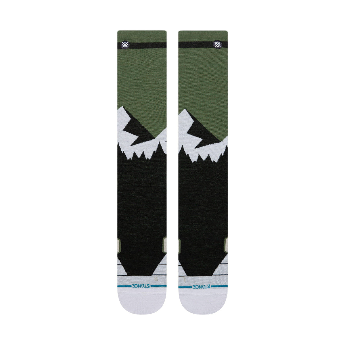 Stance | Divide Ultra Light Wool Snow Sock Black