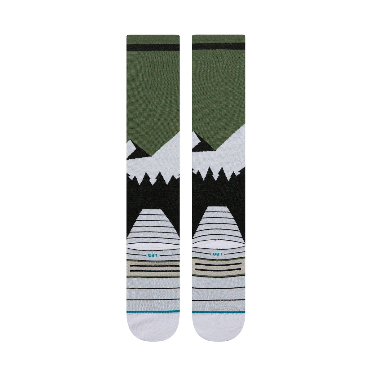 Stance | Divide Ultra Light Wool Snow Sock Black