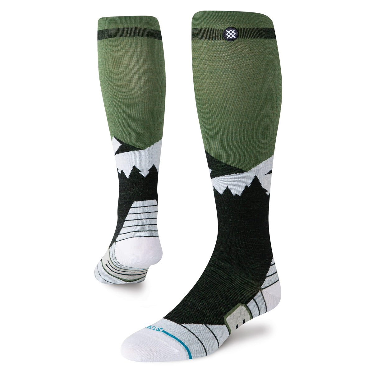 Stance | Divide Ultra Light Wool Snow Sock Black