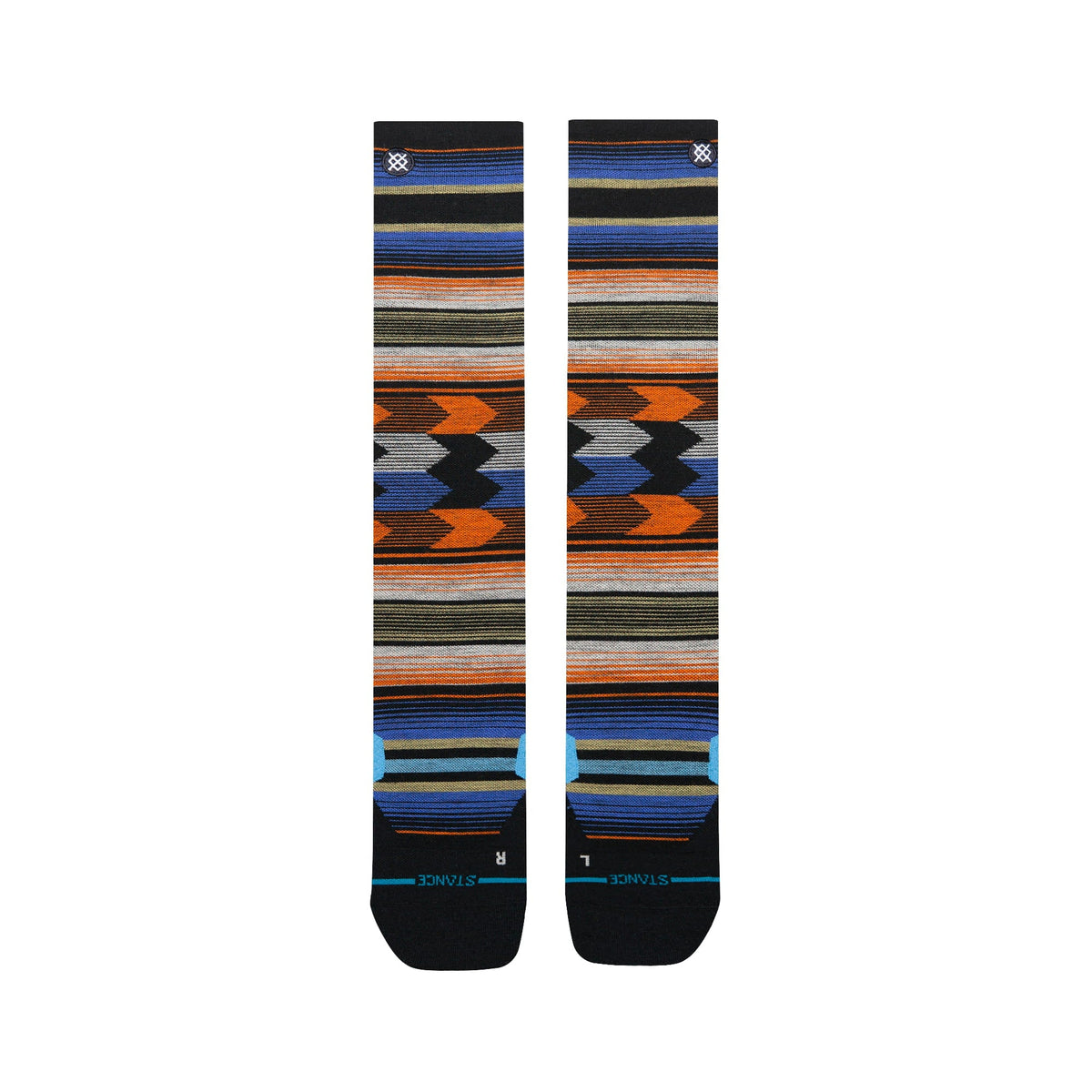 Stance | Poncho Ultra Light Wool Snow Sock Orange