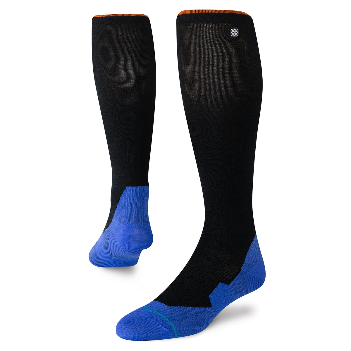 Stance | Two Tone Ultra Light Wool Snow Sock Black