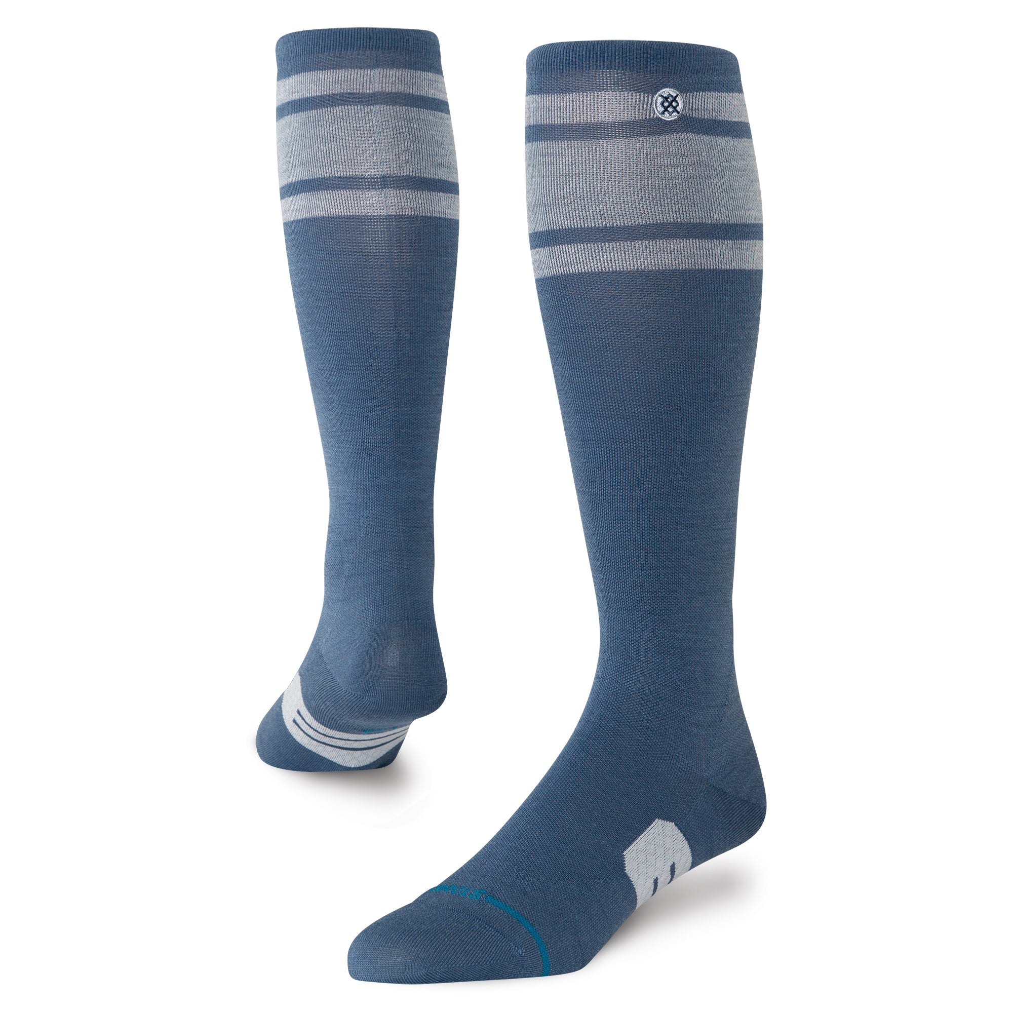 Stance Boyd Ultra Light Wool Snow Sock Sea Blue