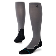 Stance Contrast Seam Ultra Light Wool Snow Sock Dark Grey