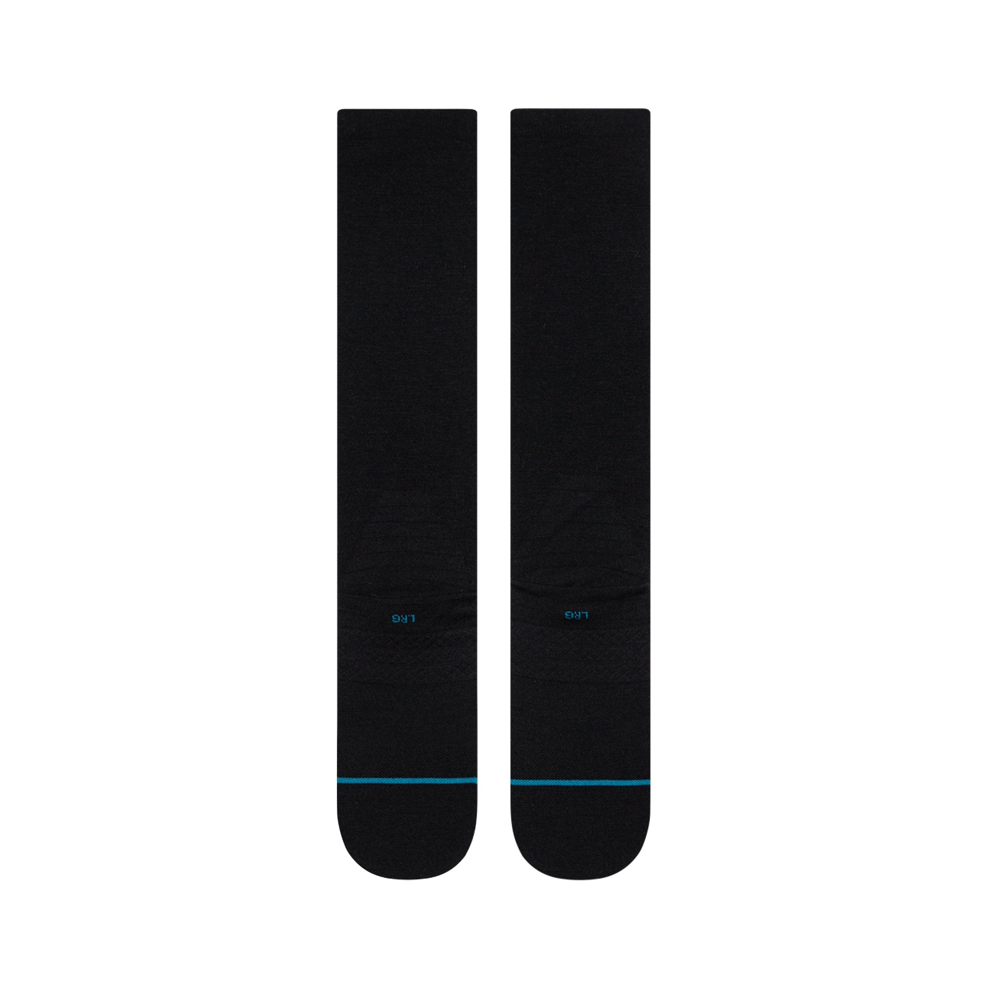 Stance Solid Ultra Light Wool Snow Sock Black