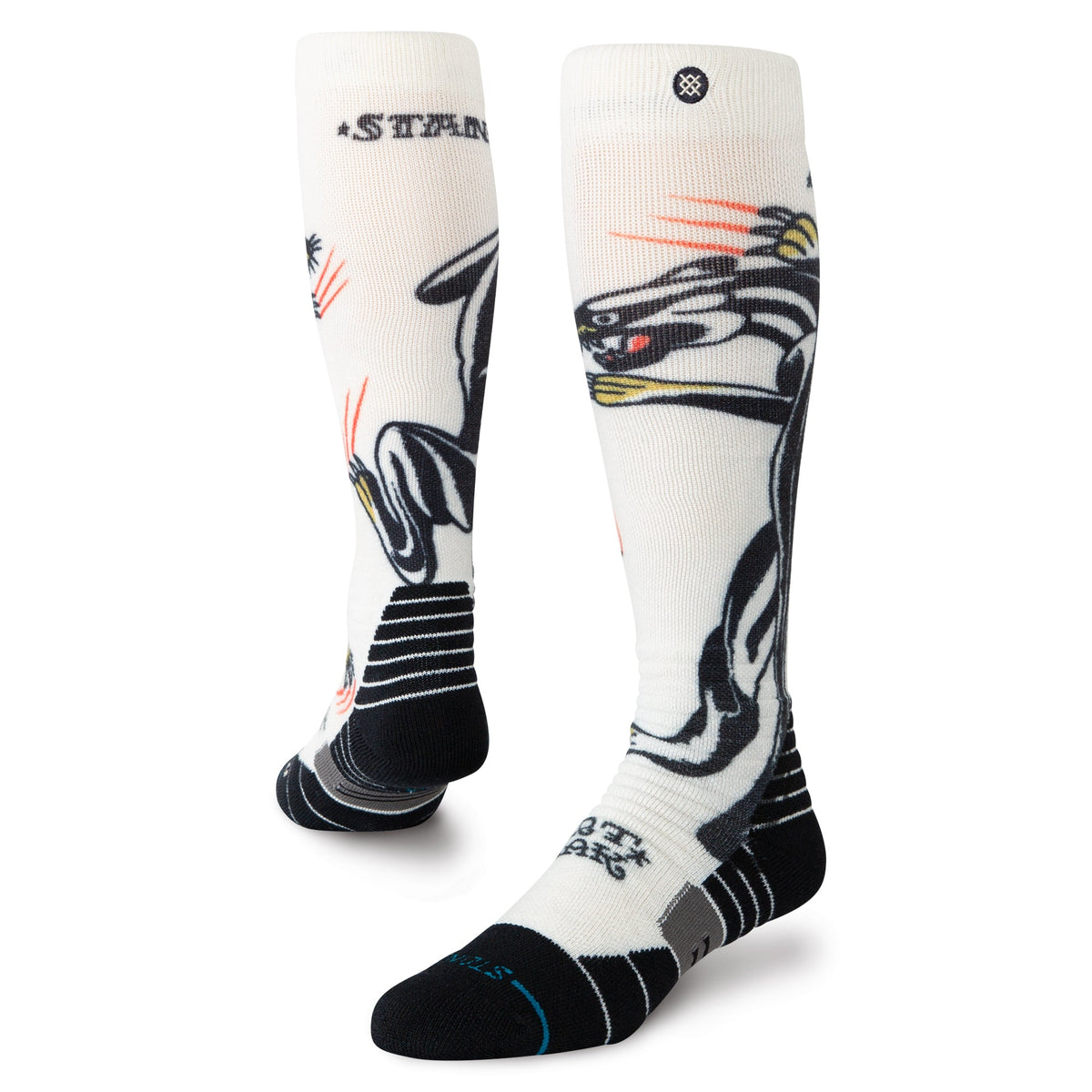 Stance | Battle Mid Poly Snow Sock Cream
