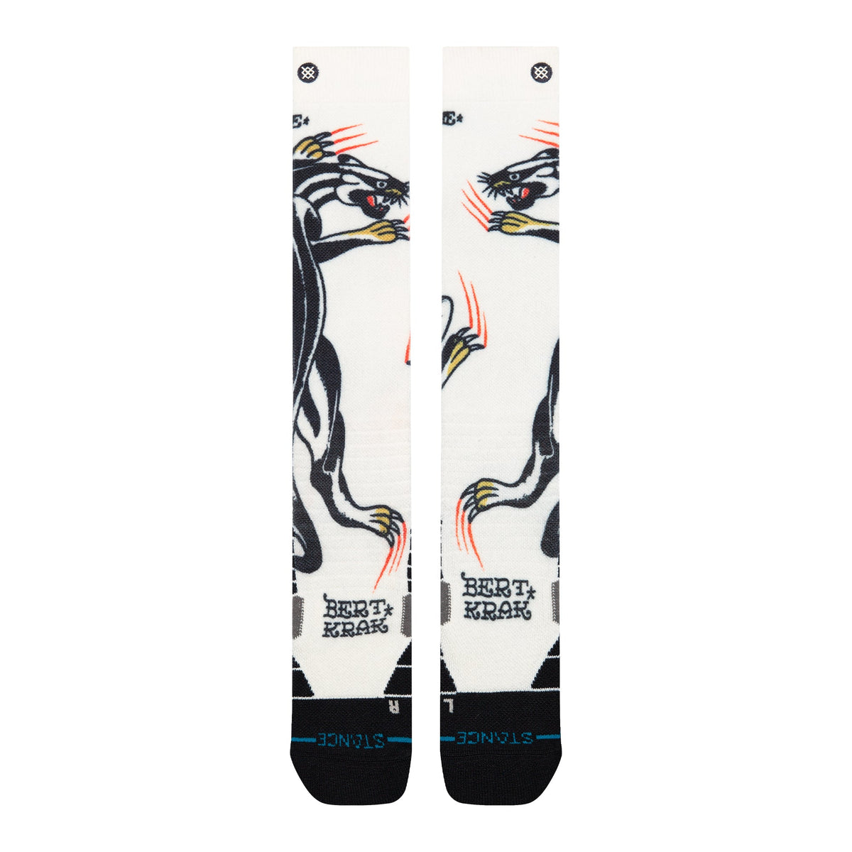 Stance | Battle Mid Poly Snow Sock Cream