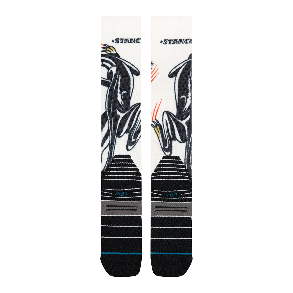 Stance | Battle Mid Poly Snow Sock Cream