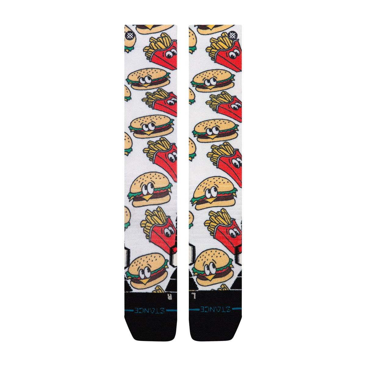 Stance | Combo Meal Mid Poly Snow Sock Red