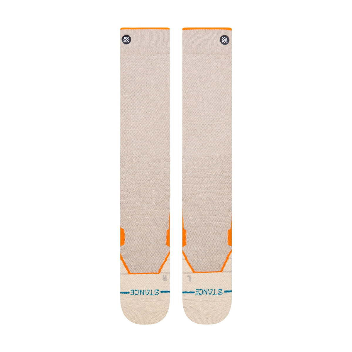 Stance | Contrast Mid Wool Snow Sock String Grey