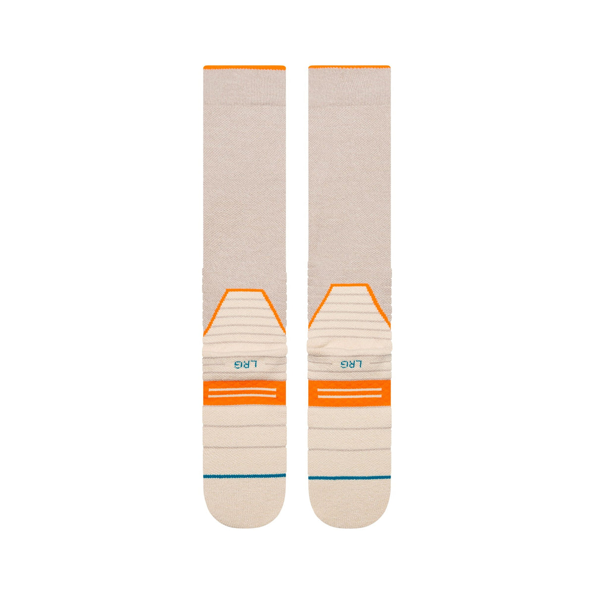 Stance | Contrast Mid Wool Snow Sock String Grey