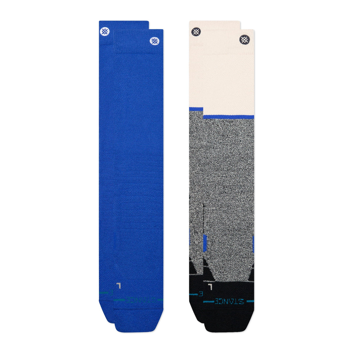 Stance | Dook Mid Poly Snow Sock 2 Pack Blue