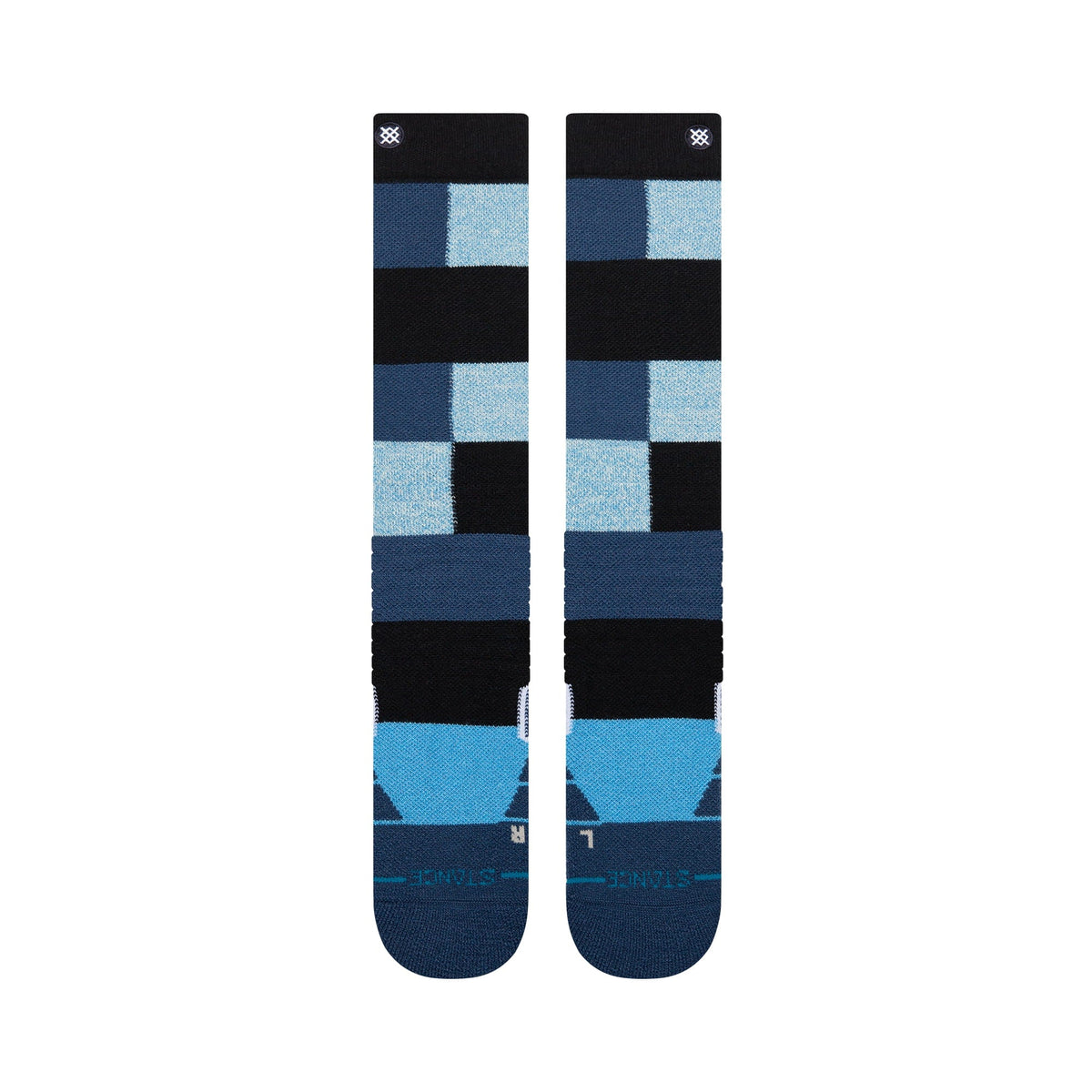 Stance | Limitations Mid Wool Snow Sock Blue