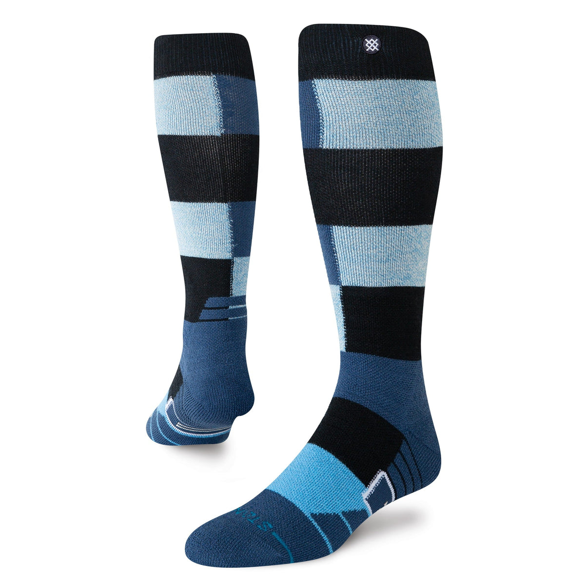Stance | Limitations Mid Wool Snow Sock Blue