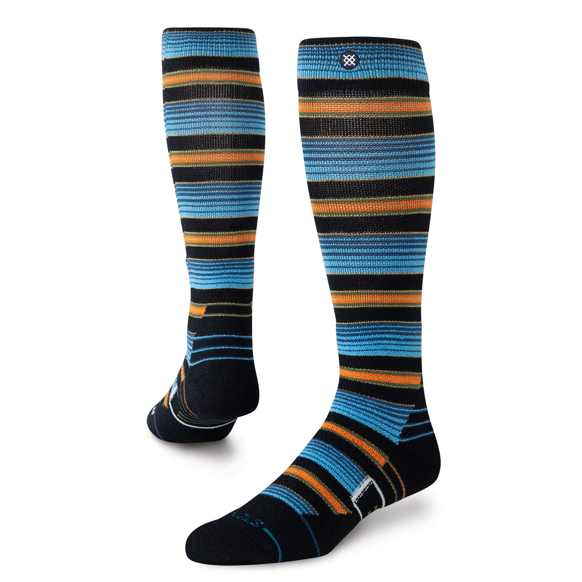 Stance | Serape Mid Poly Snow Sock Windward Blue
