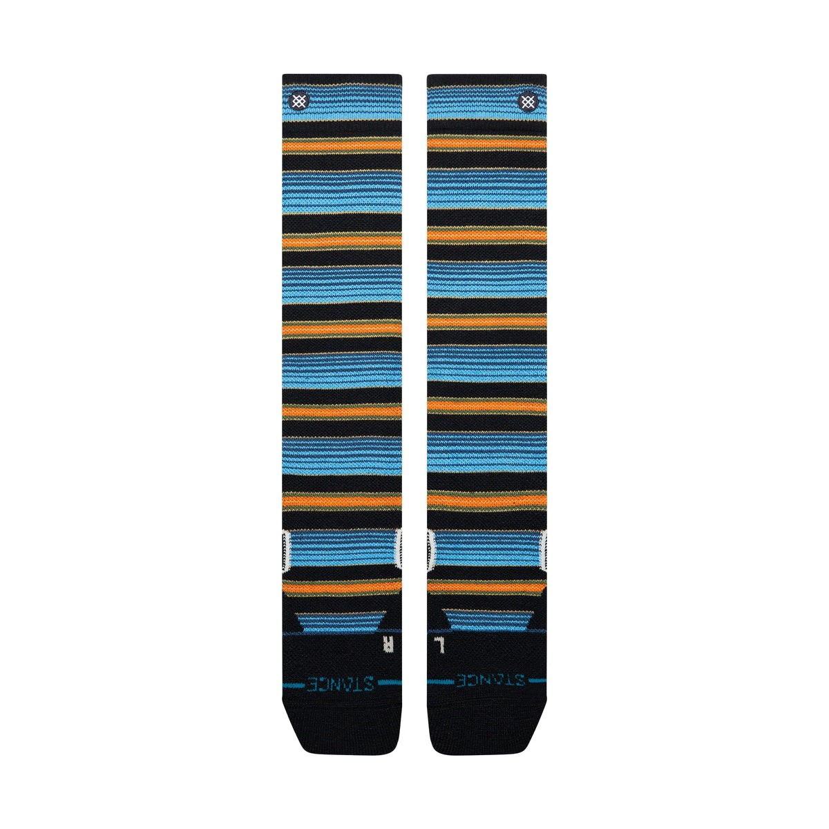 Stance | Serape Mid Poly Snow Sock Windward Blue