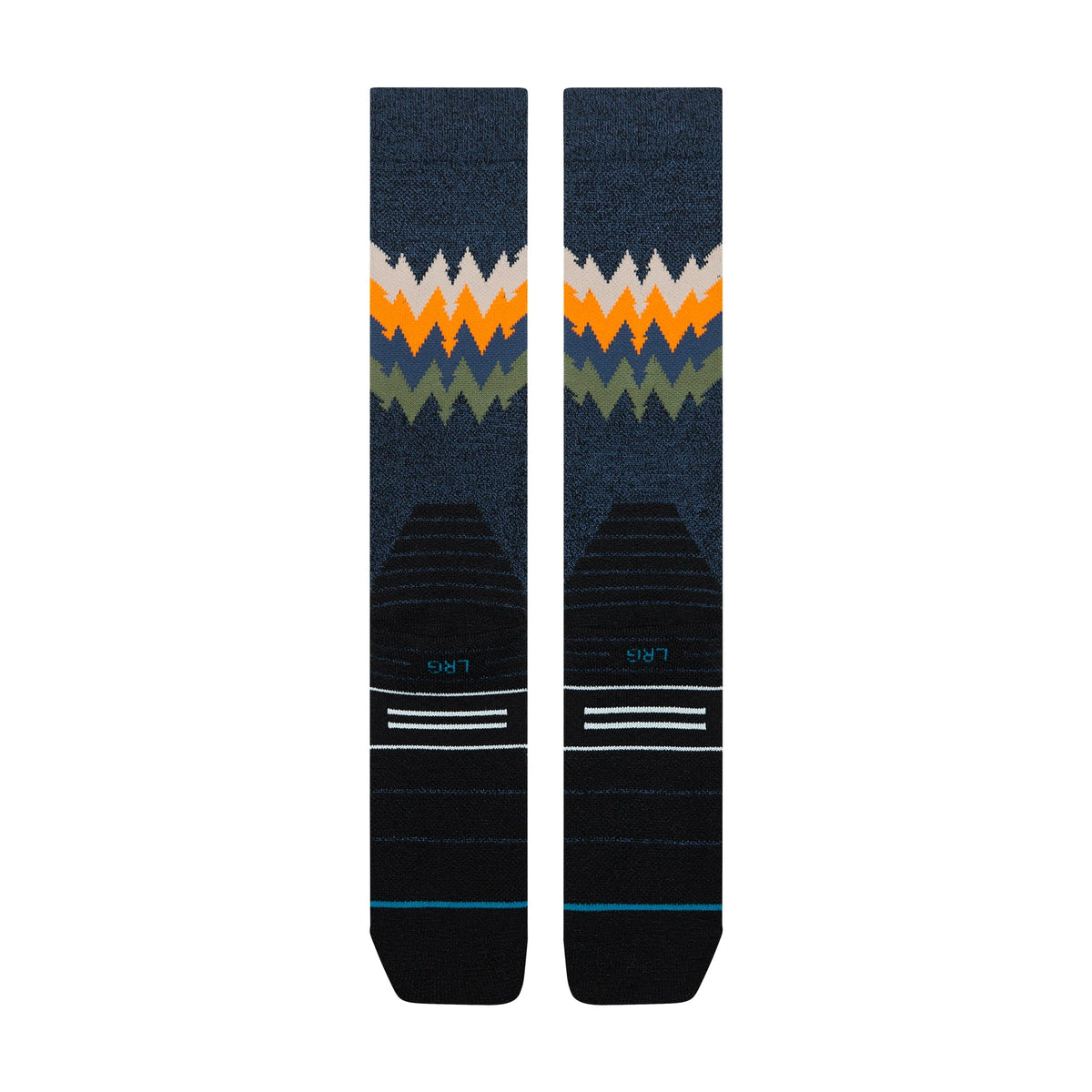 Stance | Thompson Mid Wool Snow Sock Navy Heather