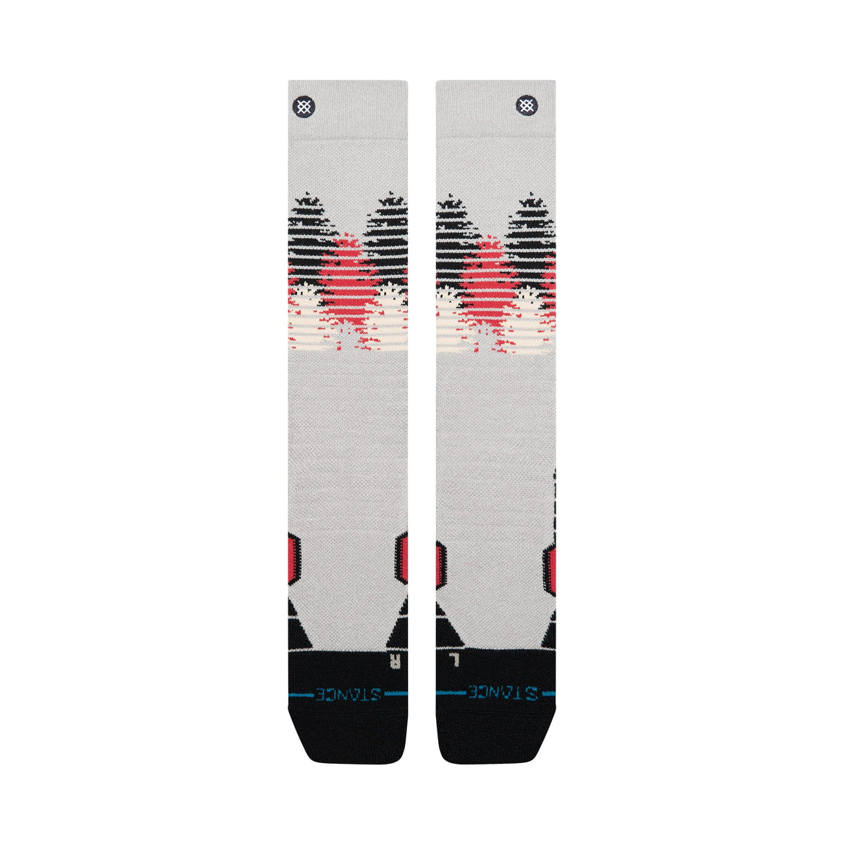 Stance | Tree Line Mid Wool Snow Sock String Grey