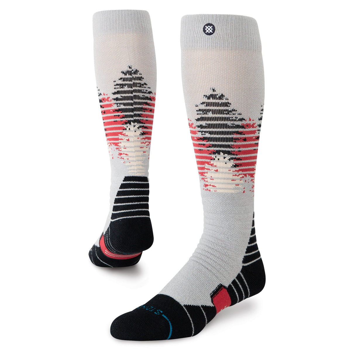 Stance | Tree Line Mid Wool Snow Sock String Grey