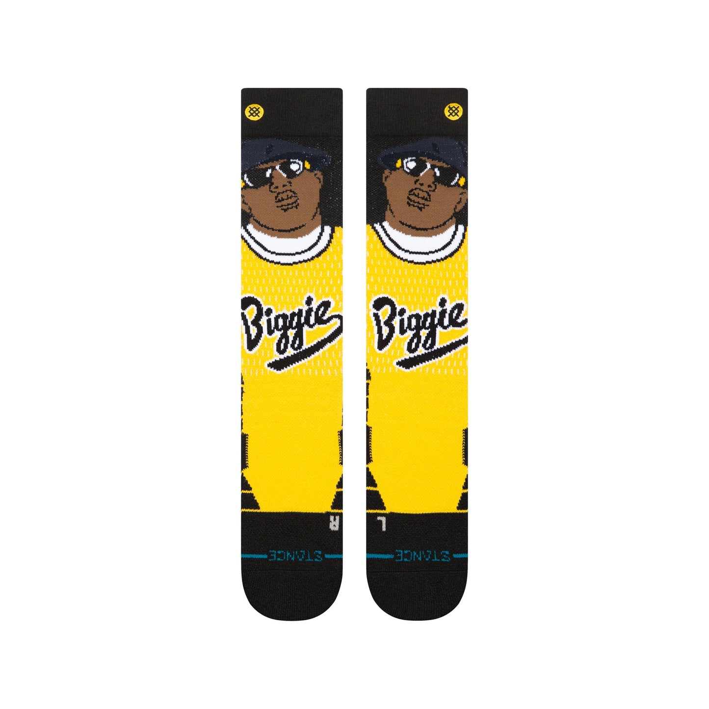 Stance Juicy Poly Over The Calf Snow Sock Yellow 