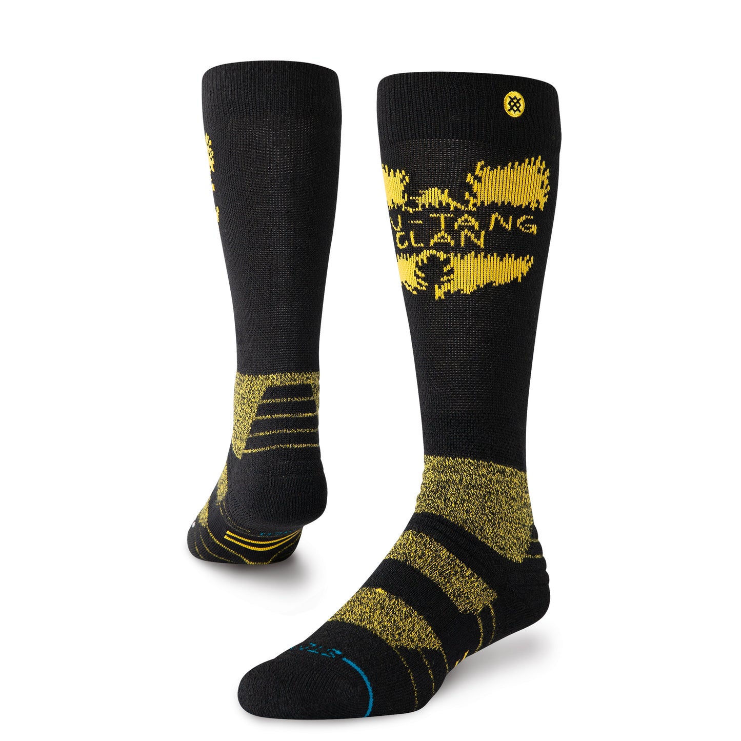 Stance Shaolin Slums Wool Over The Calf Sock Black