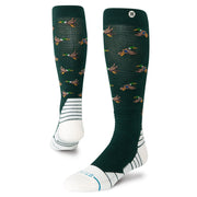 Stance Huntin Mid Poly Snow Sock Pine