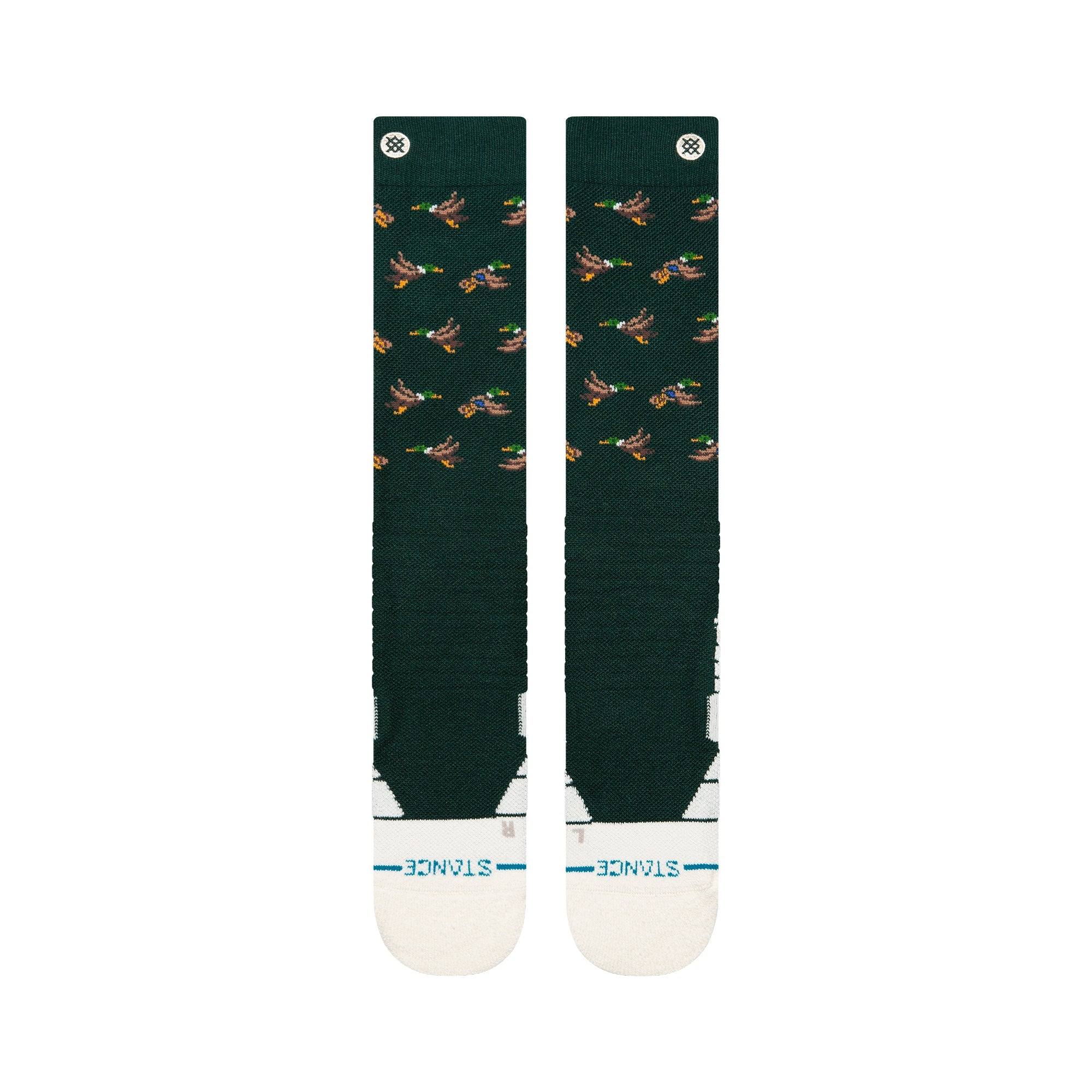Stance Huntin Mid Poly Snow Sock Pine