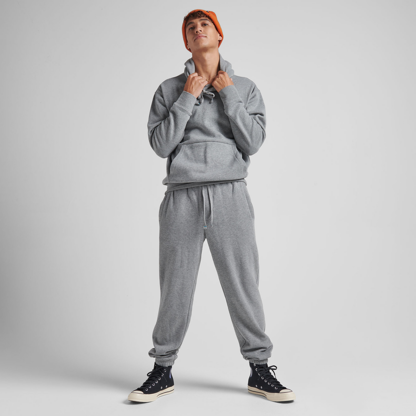 Stance Mercury Sweatpant Heather Grey |model