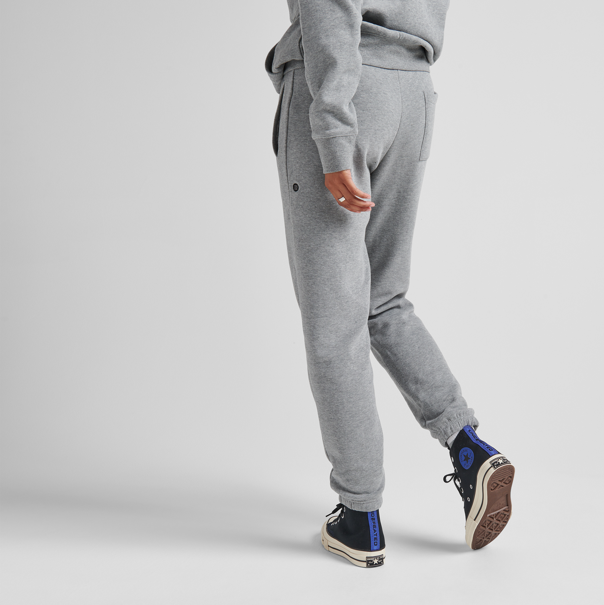 Stance Mercury Sweatpant Heather Grey |model