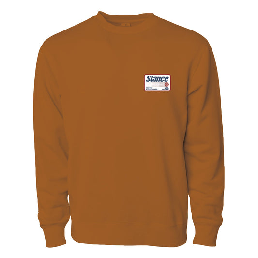 Stance Moto Crew Crewneck Spice
