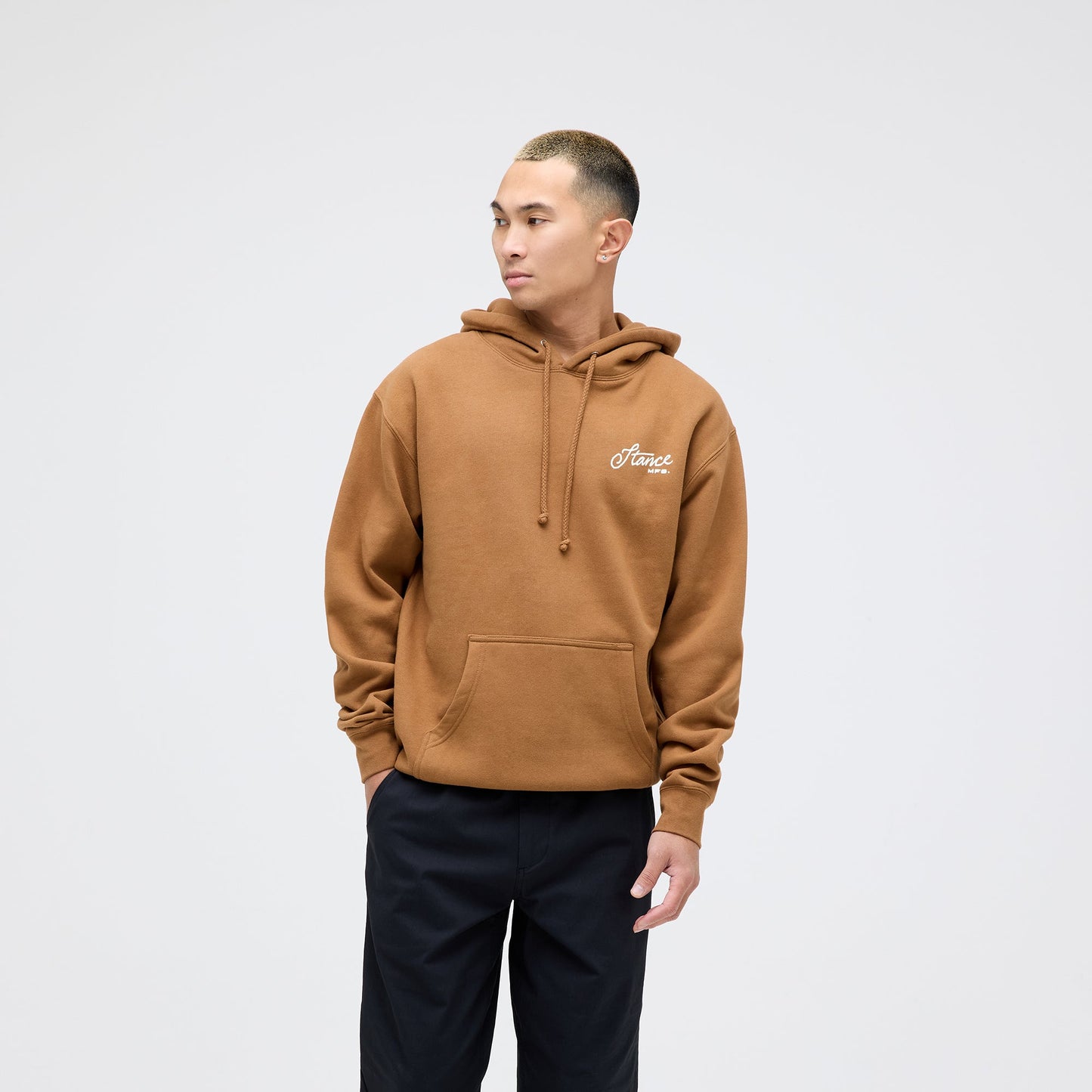 Stance Standard Issue Hoodie Saddle |model