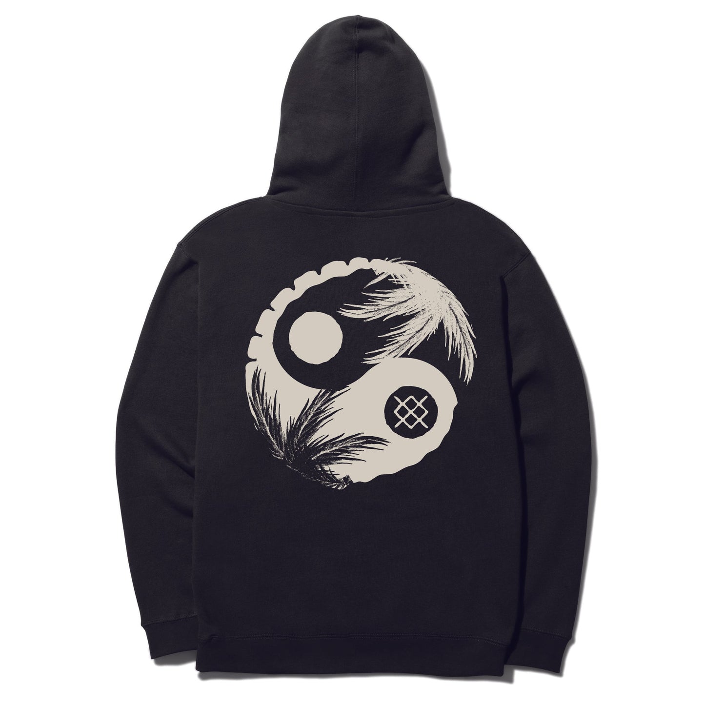 Stance Opposites Hoodie Black |model