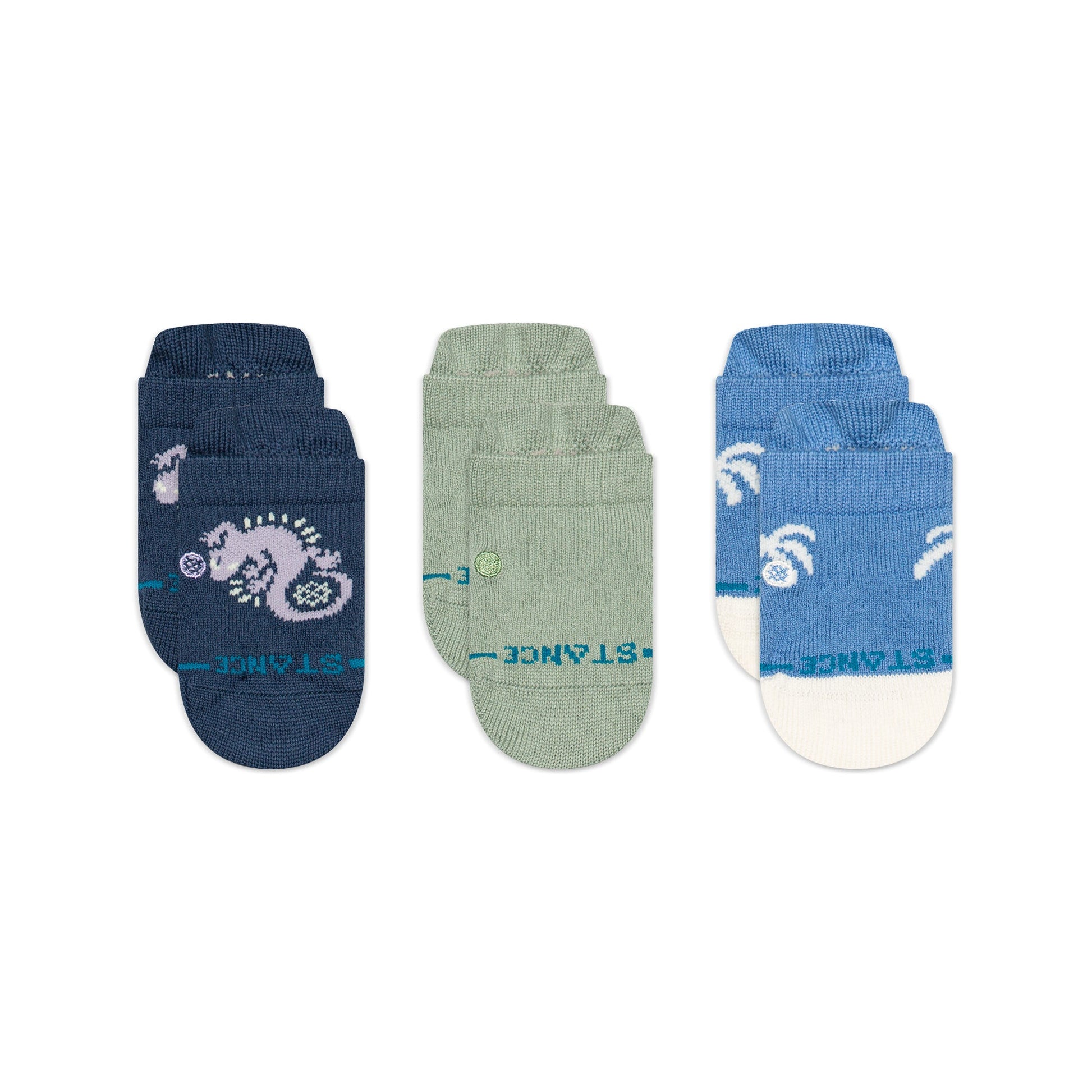 Stance Gecko Sock 3 Pack Multi