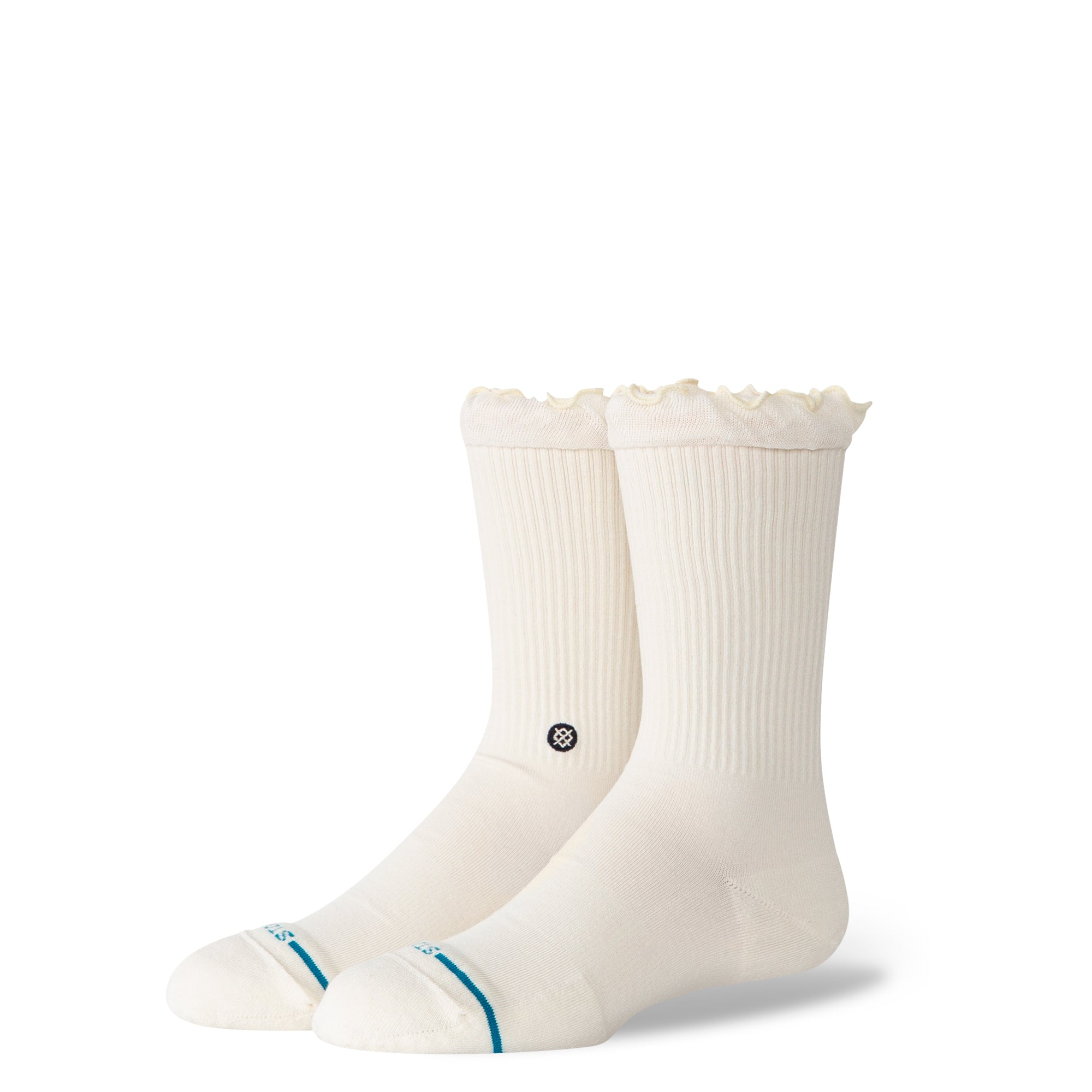 Stance Kids Ruffle Icon Crew Sock Ivory – Stance Europe