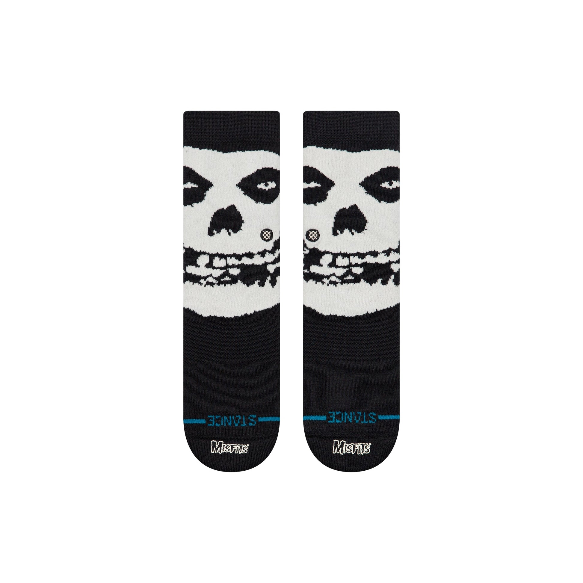 Beware Kids Crew Sock Black