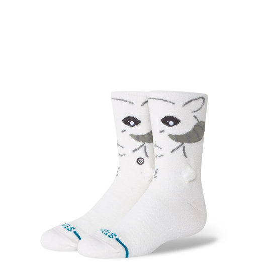 Stance Tauntaun Kids Crew Sock White