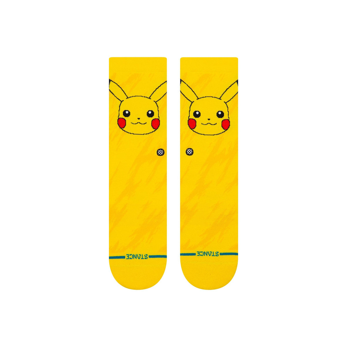 Stance | Pikachu Bolt Kids Crew Sock Yellow