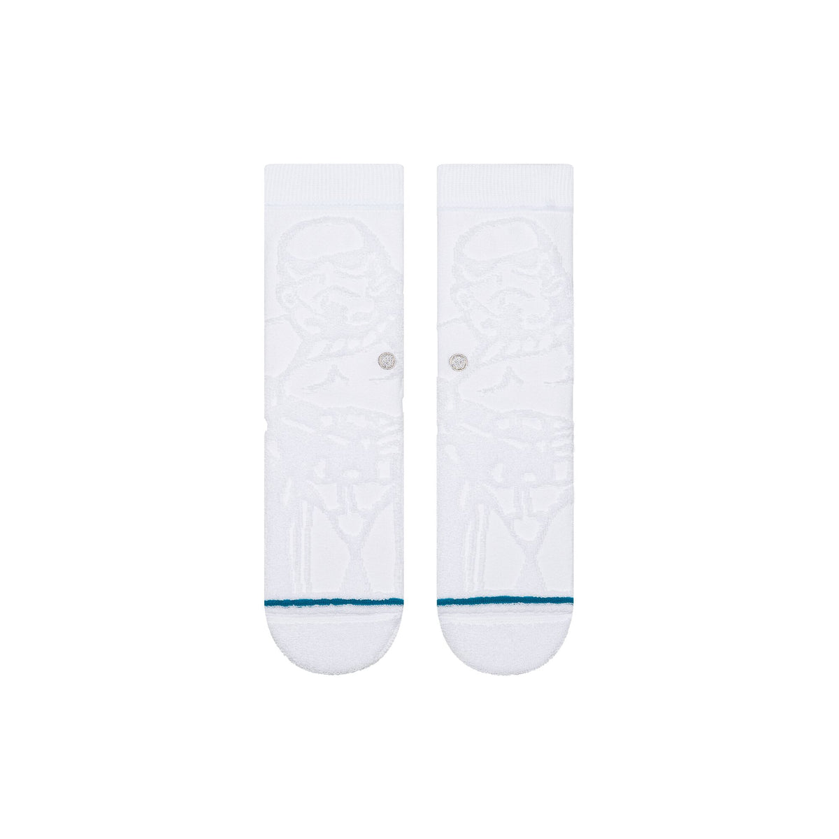 Stance | Reverse Trooper Kids Crew Sock White 
