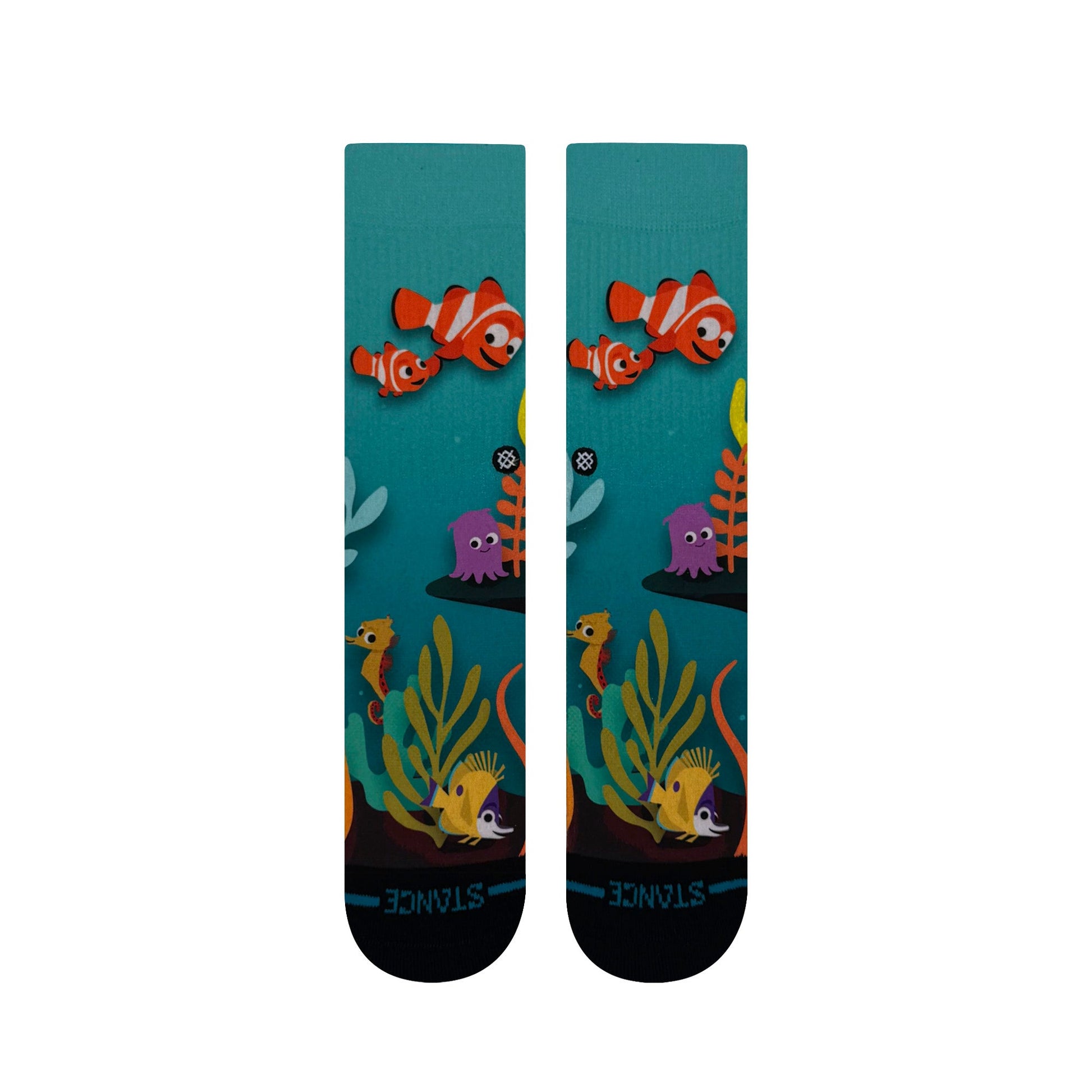 Stance Lucky Fin Kids Crew Sock Blue