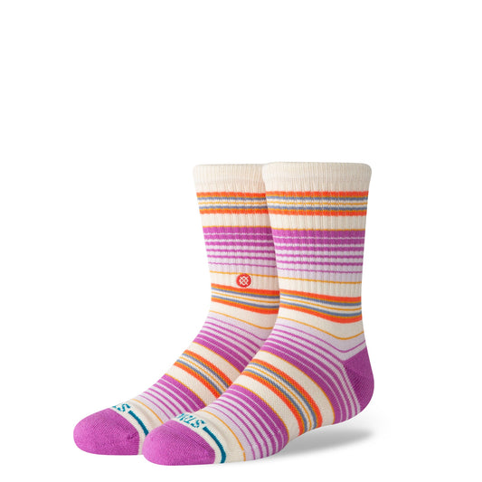 Stance Rockford Kids Crew Sock Berry