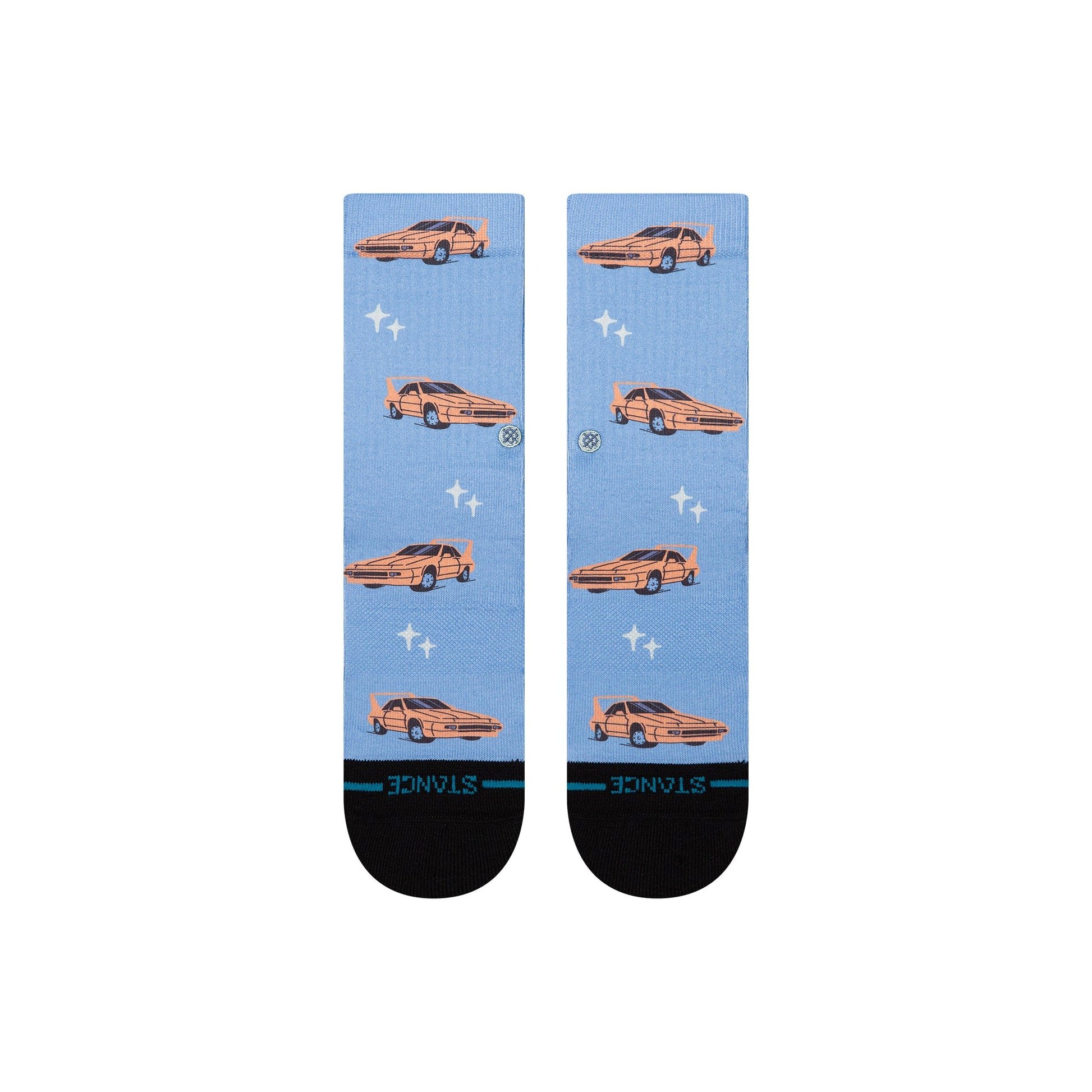 Stance Chop Shop Crew Sock Capri Blue