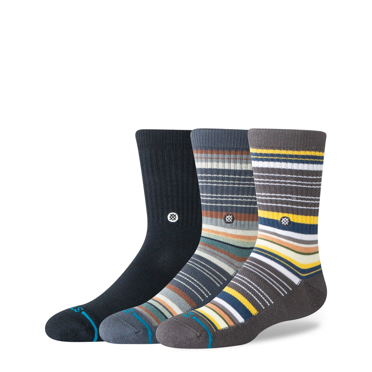 Stance | Jorongo Kids Crew Sock 3 Pack Multi